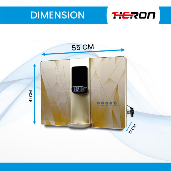 Heron Five-Stages-Filtration-Systems-Pro-7-Dimension