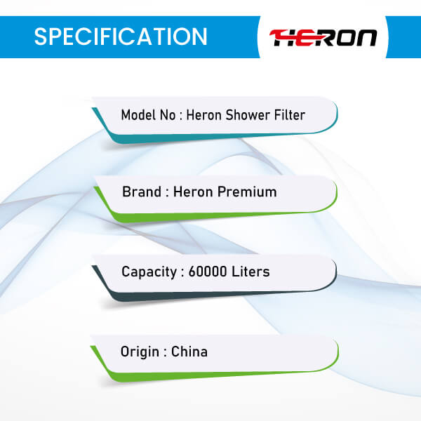 Heron-Five-Stage-Shower-Filter-HERON-SHOWER-FILTER-Specification