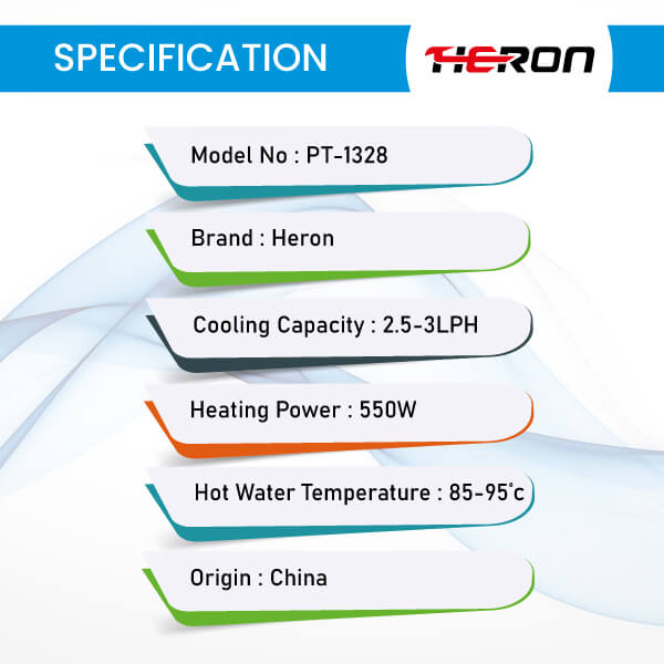 Heron-Premium-Hot-Cold-Dispenser-PT-1328-Specification