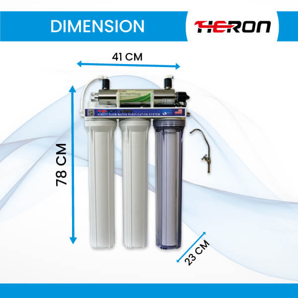 Heron-UV-Water-Purifier-G-UV-401-20-Dimension