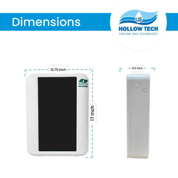 Hollow-Tech-Water-Purifer-Dimensions