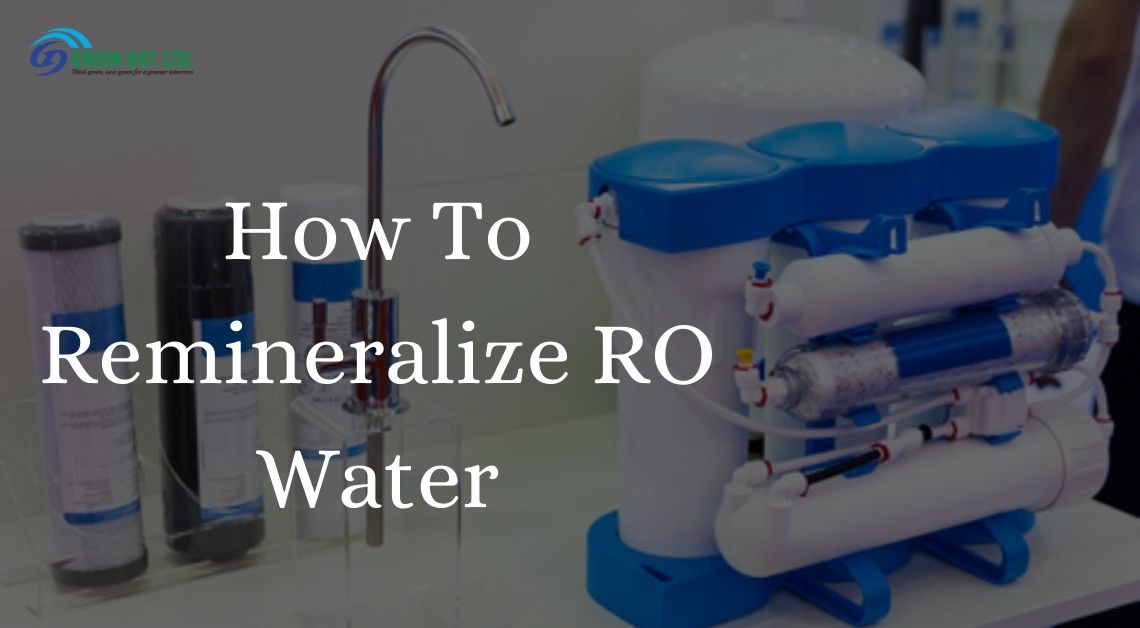 How To Remineralize Ro Water