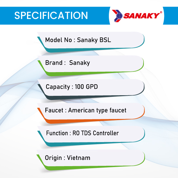 Six-Stage-Sanaky-BSL-Mineral-RO-Water-Purifier-SANAKY-BSL-Specification