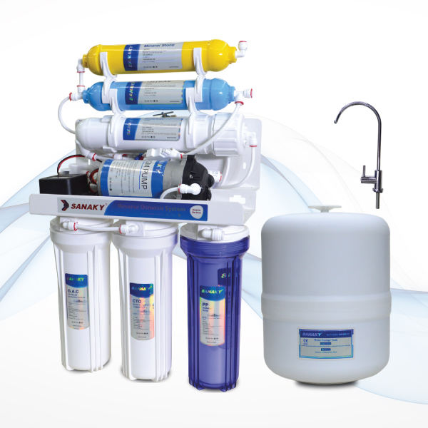 Sanaky S1 Six Stage Mineral RO Water Purifier in Bangladesh