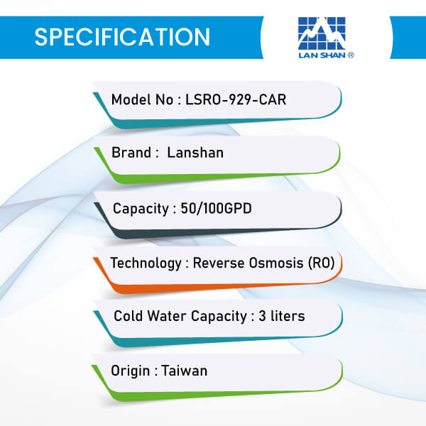 Six-Stages-Filtration-Systems-LSRO-929-CAR-Specification