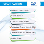 5-Stages-Lan-Shan-RO-Purifier-LSRO-101-BW-Specification